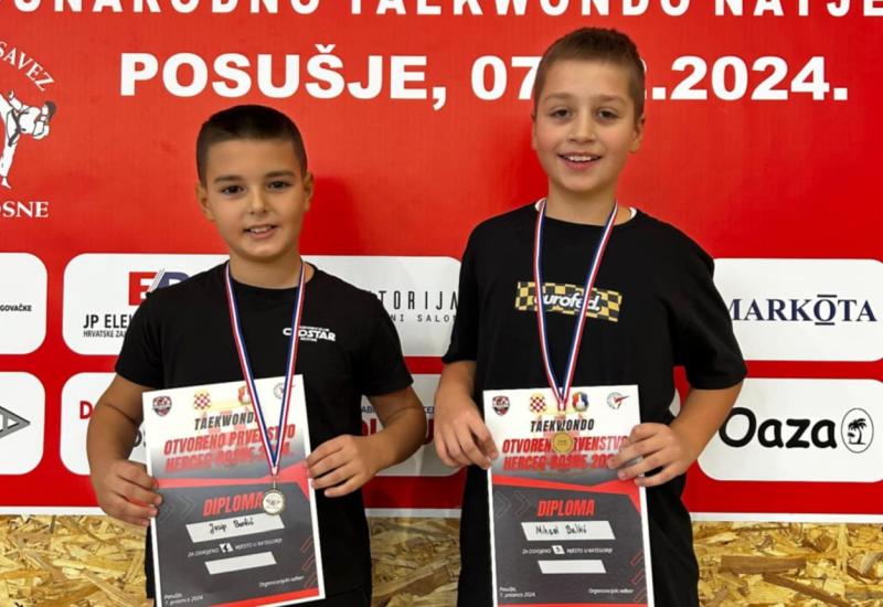 Mostarski Taekwondo klub Cro Star briljirao na Otvorenom Prvenstvu Herceg-Bosne